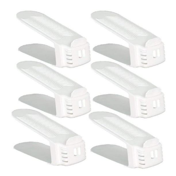 Set of 6 As Seen On TV Shoe Slotz Storage Units in Ivory 